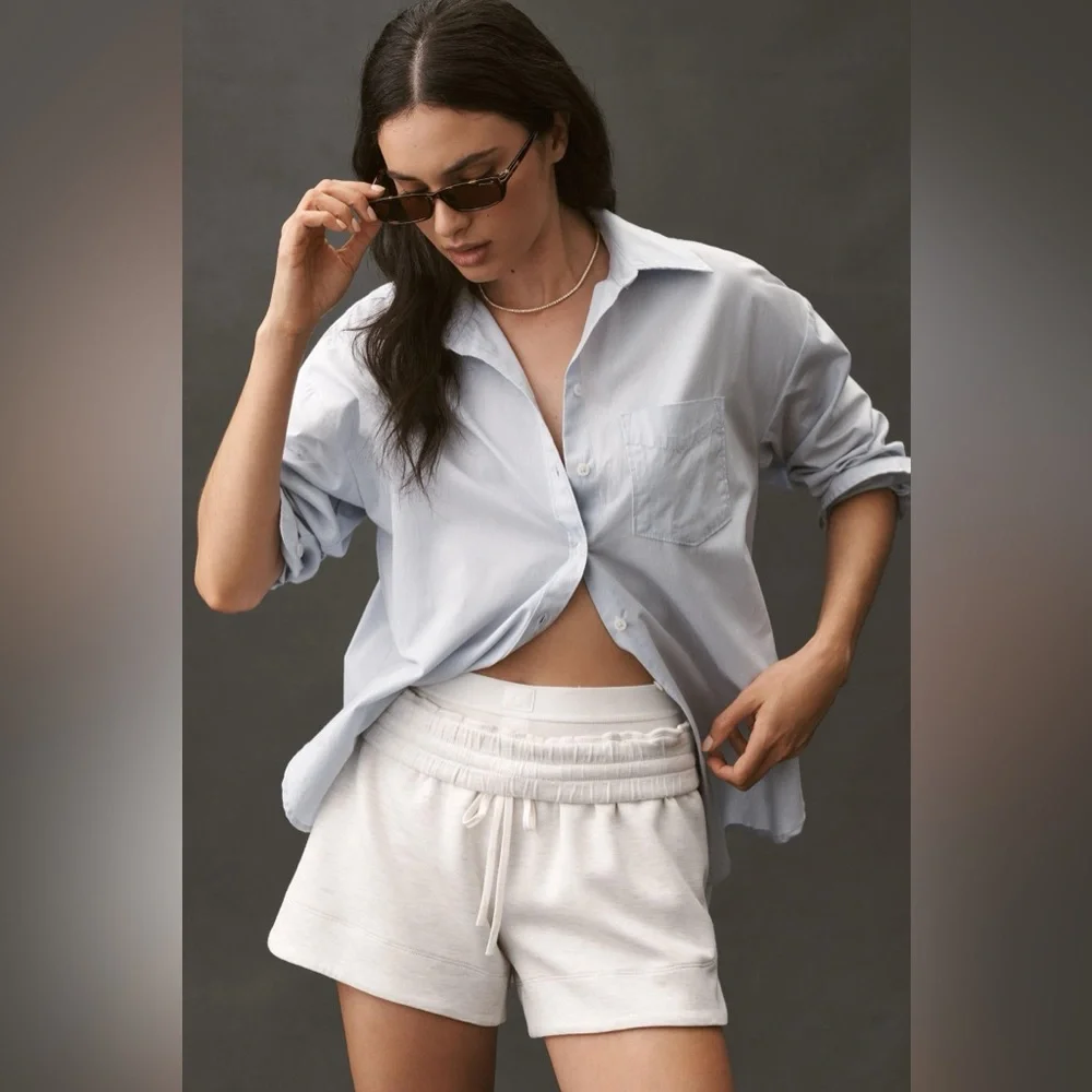 Anthropologie Daily Practice Willow Speedster Knit Shorts - Picture 1 of 15